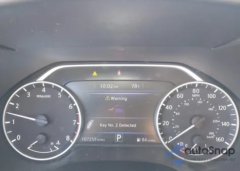 2018 Nissan Maxima 3.5 S из США, поврежденный, VIN 1N4AA6APXJC396783